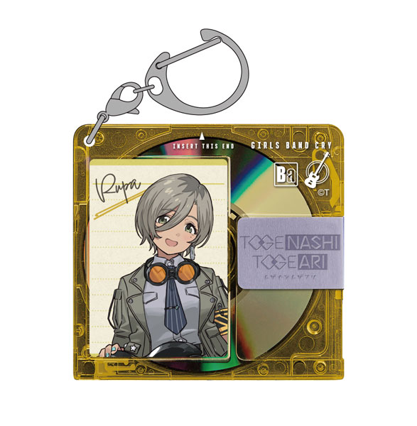 COSPA Girls Band Cry Rupa Disk Style Acrylic Multipurpose Keychain