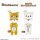 TCP Rilakkuma Lying Down Plush Clip Rilakkuma gambar 2