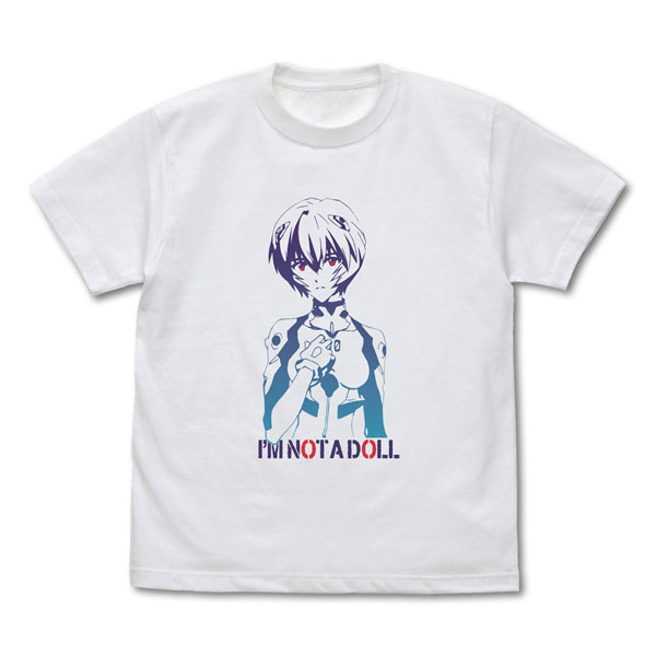 COSPA EVANGELION Rei Ayanami Gradation T-shirt /WHITE-M