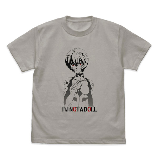 COSPA EVANGELION Rei Ayanami Gradation T-shirt /LIGHT GRAY-M