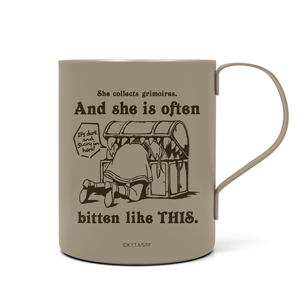 COSPA Frieren: Beyond Journey's End She Collects Grimoires. And She Is Often Bitten Like This. Frieren 2-Layer Stainless Steel Mug (Painted) 圖片 1