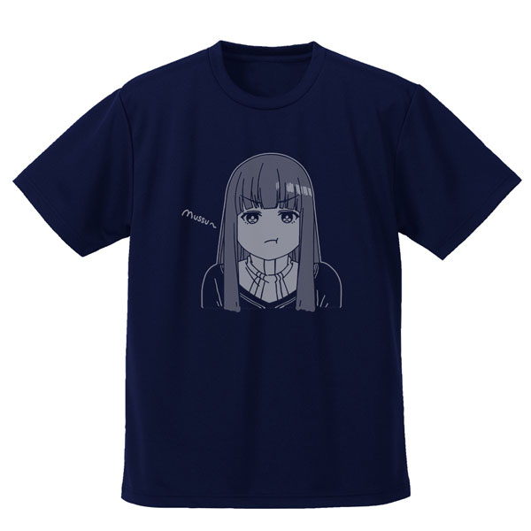 COSPA Frieren: Beyond Journey's End Fern Face Dry T-shirt /NAVY-XL 圖片 1