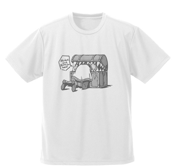 COSPA Frieren: Beyond Journey's End Mimic and Bitten Frieren Dry T-shirt /WHITE-XL รูปภาพ 1