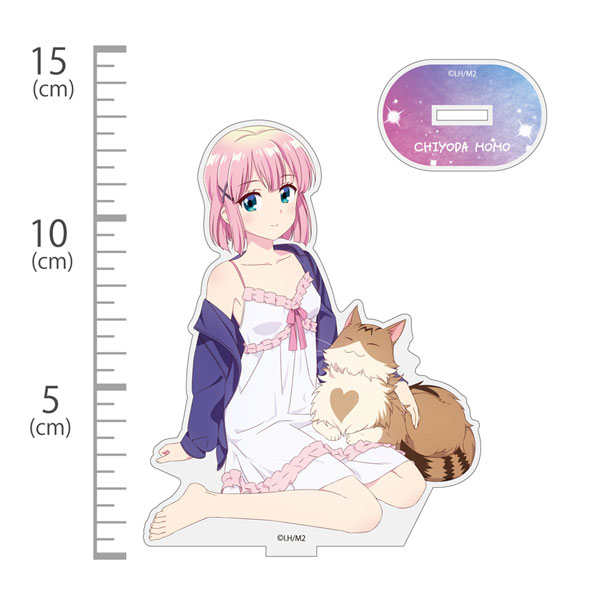 COSPA The Demon Girl Next Door 2nd Season New Illustration Momo Chiyoda Acrylic Stand Sleep Over Ver.