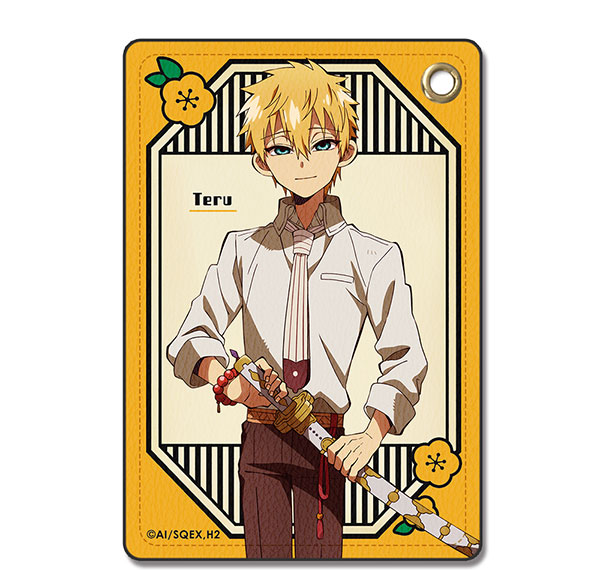 License Agent TV Anime "Jibaku Shounen Hanako-kun 2" Leather Pass Case Design 04 (Teru Minamoto) Bild 1