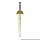 Square Enix Dragon Quest Metallic Items Gallery Special Erdrick's Sword & Erdrick's Shield hình ảnh 4