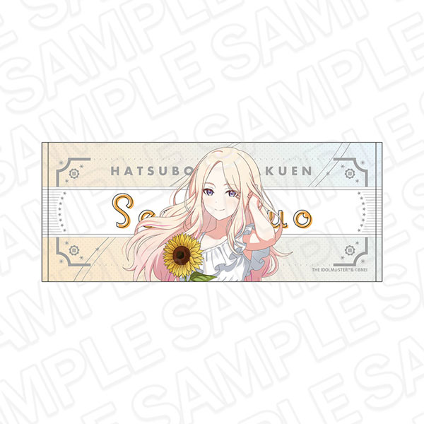 Contents Seed Gakuen iDOLM@STER Face Towel Sena Juo sunflower ver.