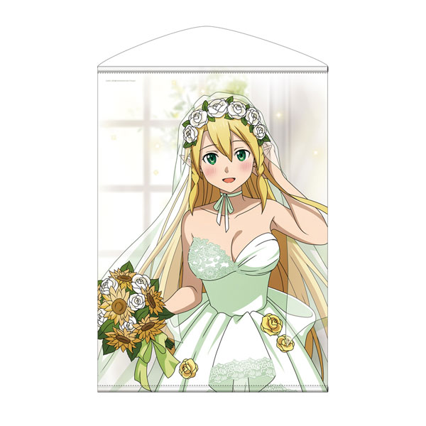 COSPA Sword Art Online New Illustration Leafa B2 Wall Scroll Wedding Dress Ver. imagen 1