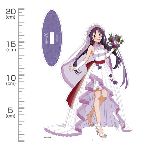 COSPA Sword Art Online New Illustration Yuuki Acrylic Stand (Large) Wedding Dress Ver.