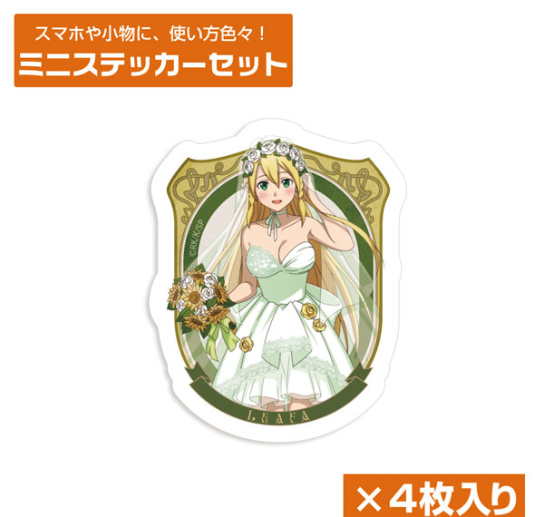 COSPA Sword Art Online New Illustration Leafa Mini Sticker Set Wedding Dress Ver.