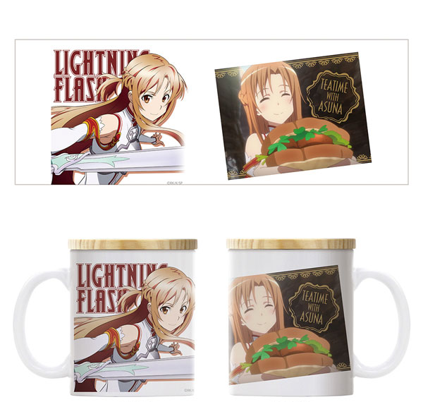 COSPA Sword Art Online A Break with Asuna Full Color Mug w/Lid รูปภาพ 1