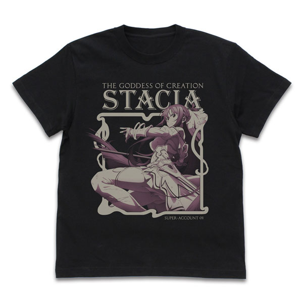 COSPA Sword Art Online UW [The Goddess of Creation Stacia] Asuna T-shirt /BLACK-S รูปภาพ 1