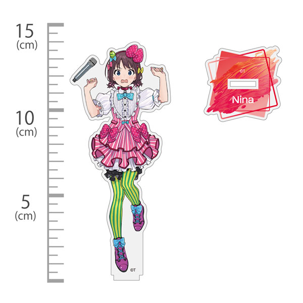 COSPA Girls Band Cry Nina Iseri Acrylic Stand Shinkawasaki (Kari) Ver. gambar 1