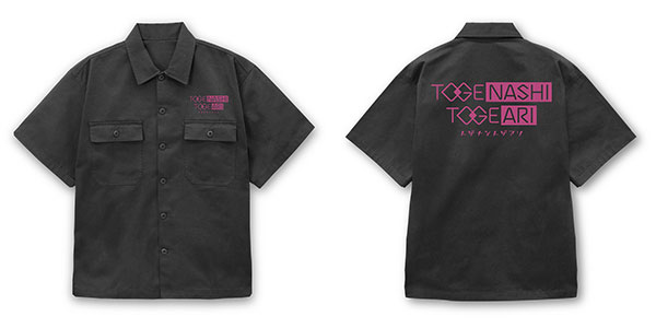 COSPA Girls Band Cry Togenashi Togeari Work Shirt /GRAY-XL