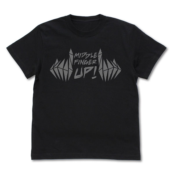COSPA Girls Band Cry Nakayubi Tateteke! T-shirt /BLACK-XL image 1