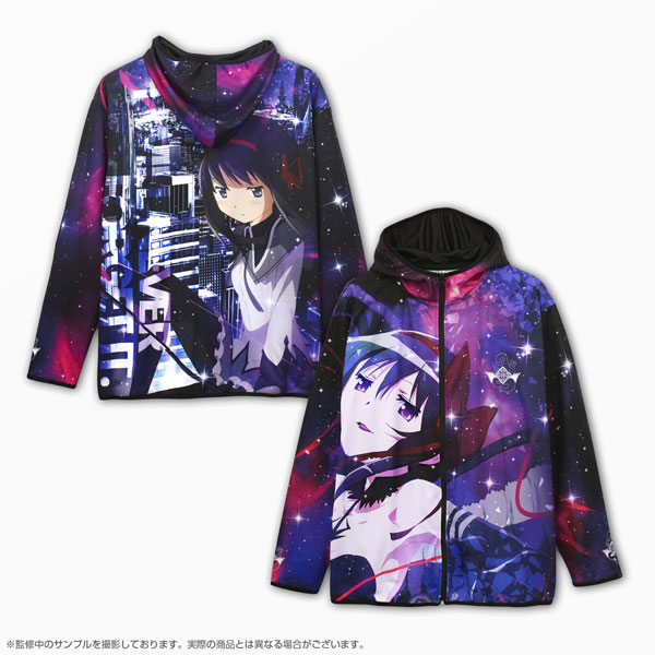 COSPA Movie Puella Magi Madoka Magica the Movie: Rebellion Homura Full Graphic Dry Hoodie /XL