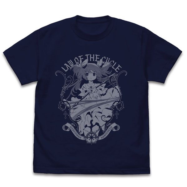 COSPA Movie Puella Magi Madoka Magica the Movie: Rebellion Ultimate Madoka T-shirt /NAVY-XL