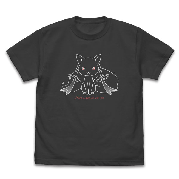 COSPA Movie Puella Magi Madoka Magica the Movie: Rebellion Kyubey Line Art T-shirt /SUMI-XL imagen 1