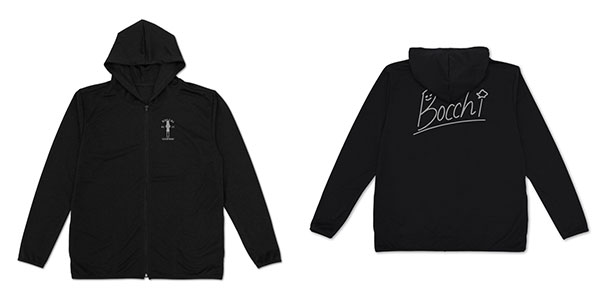 COSPA Anime "BOCCHI THE ROCK!" Bocchi-chan's Autograph Thin Dry Hoodie /BLACK-L