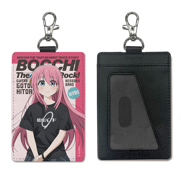 COSPA Anime "BOCCHI THE ROCK!" Hitori Gotoh Pass Case (w/Swivel Snap Hook) image 1