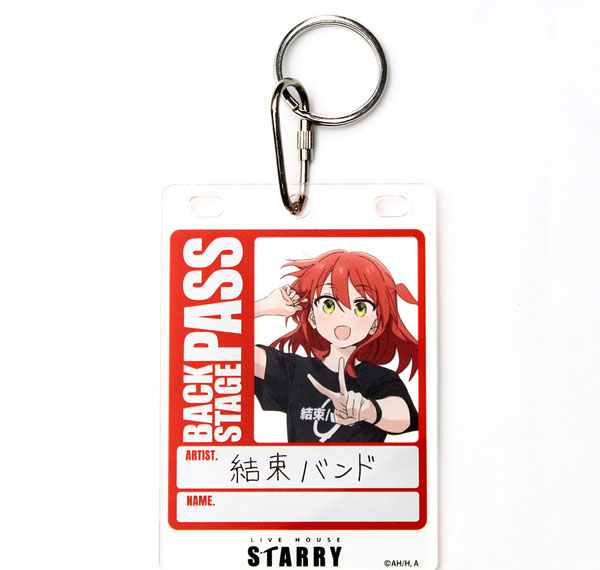 COSPA Anime "BOCCHI THE ROCK!" Ikuyo Kita Backstage Pass Style Acrylic Keychain Bild 1