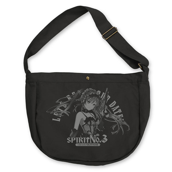 COSPA Date A Live V Kurumi Tokisaki Newspaper Bag /BLACK