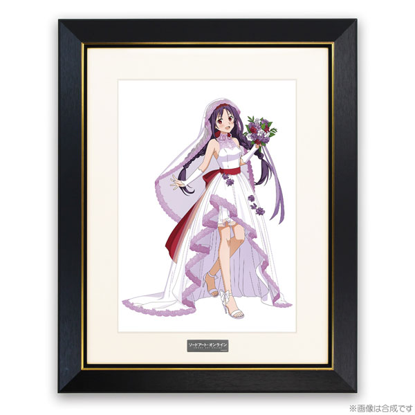 COSPA COSPA DEPOT Exclusive Sword Art Online New Illustration Yuuki A4 Chara Fine Graph Wedding Dress Ver.