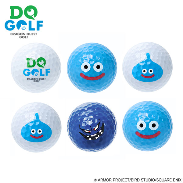 Square Enix Dragon Quest Golf Golf Ball 6pcs.