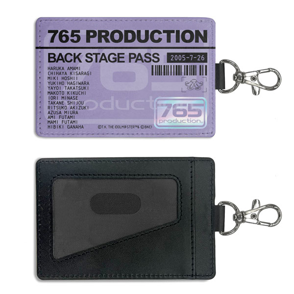COSPA THE IDOLM@STER 765 Pro Logo Pass Case (w/Swivel Snap Hook)