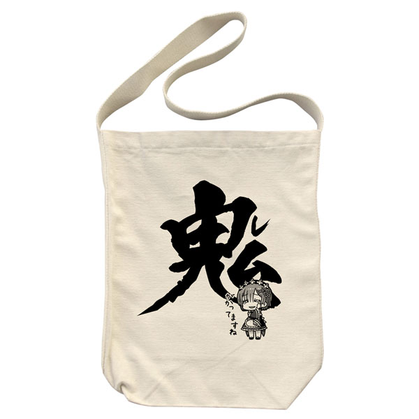 COSPA Re:ZERO -Starting Life in Another World- Rem Onigakatte Masune Shoulder Tote Bag /NATURAL 圖片 1