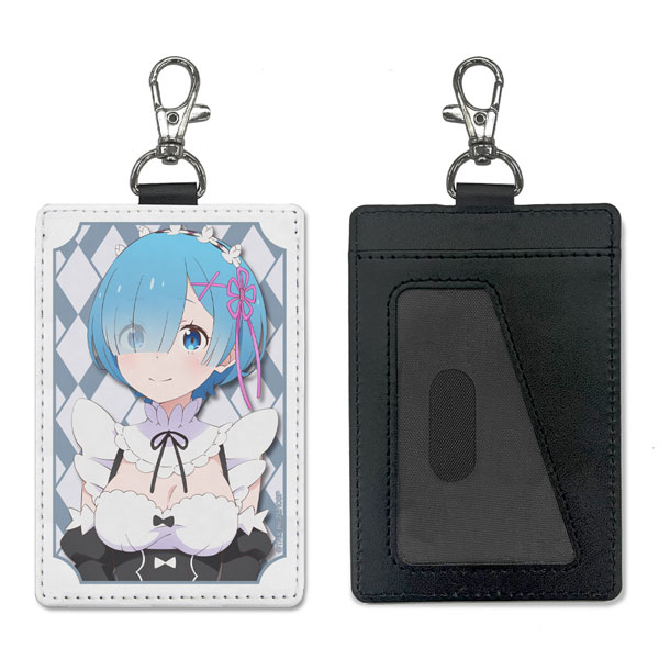 COSPA Re:ZERO -Starting Life in Another World- Rem Pass Case (w/Swivel Snap Hook)