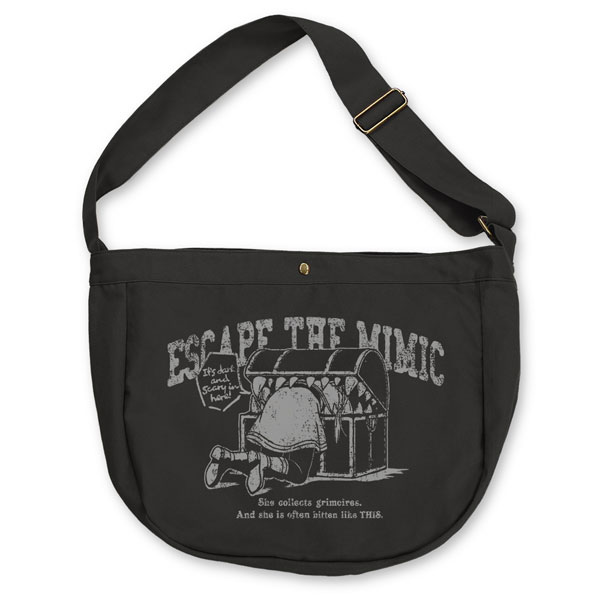 COSPA Frieren: Beyond Journey's End Frieren Getting Eaten by Mimic News Paper Bag /BLACK imagen 1