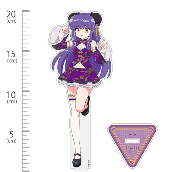 COSPA Ranma 1/2 New Illustration Shampoo Acrylic Stand (Large) China x Idol Ver. Bild 1