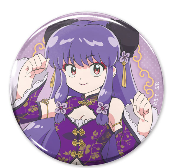 COSPA Ranma 1/2 New Illustration Shampoo 65mm Tin Badge China x Idol Ver. รูปภาพ 1