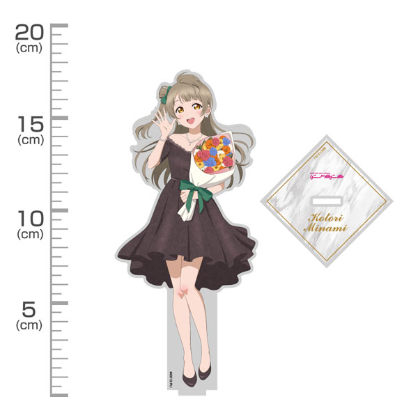 COSPA Love Live! New Illustration Kotori Minami Acrylic Stand (Large) Party Dress 2025 Ver. Bild 1