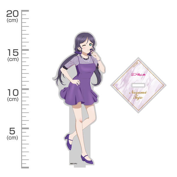 COSPA Love Live! New Illustration Nozomi Tojo Acrylic Stand (Large) Party Dress 2025 Ver. Bild 1