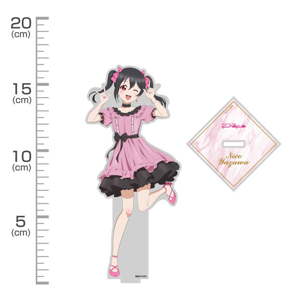 COSPA ラブライブ! 新規イラスト 矢澤にこ アクリルスタンド(ラージ) パーティードレス2025ver. 画像 1