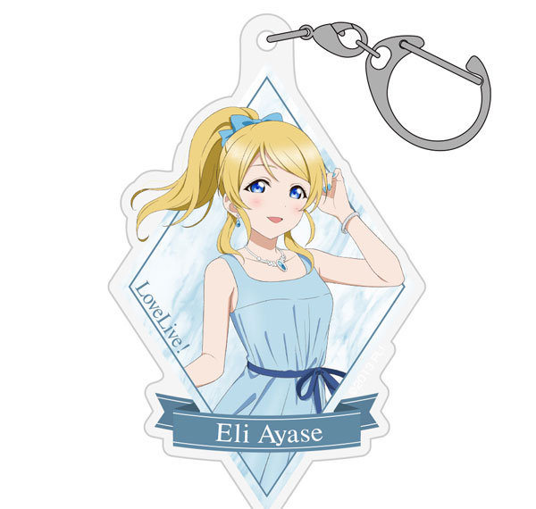 COSPA Love Live! New Illustration Eli Ayase Acrylic Multi Keychain Party Dress 2025 Ver.