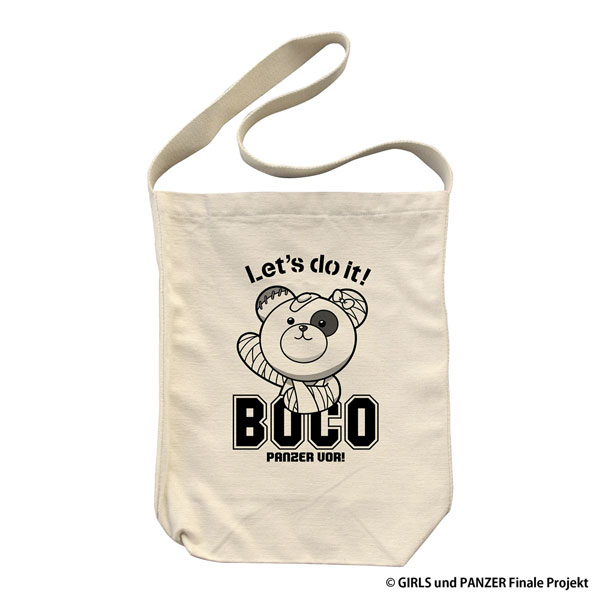 COSPA Girls und Panzer das Finale Boko Shoulder Tote Bag /NATURAL