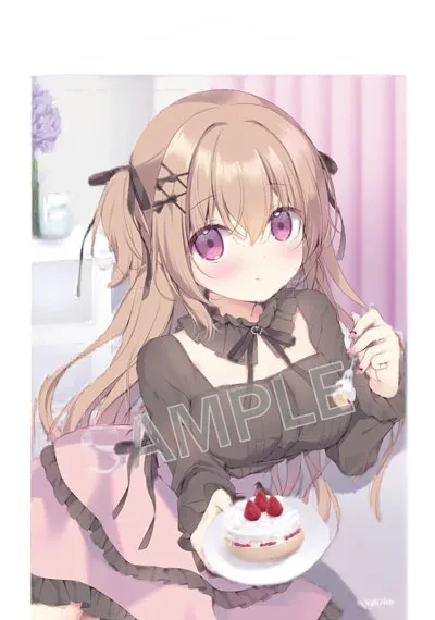 Brendream Miyu Miyasaka B2 Wall Scroll Happy Celebration Rina-chan รูปภาพ 1