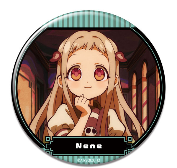 License Agent TV Anime "Jibaku Shounen Hanako-kun 2" Tin Badge Design 06 (Nene Yashiro /A) รูปภาพ 1
