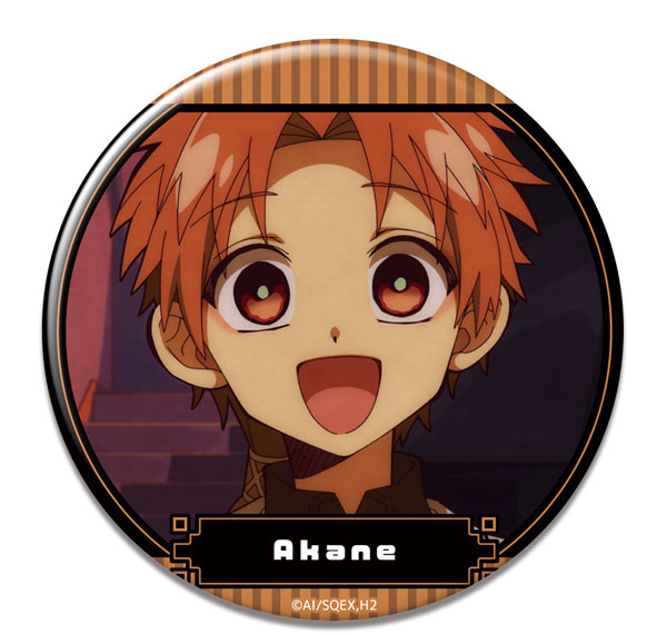 License Agent TV Anime "Jibaku Shounen Hanako-kun 2" Tin Badge Design 14 (Akane Aoi (Clock Keeper) /C) Bild 1