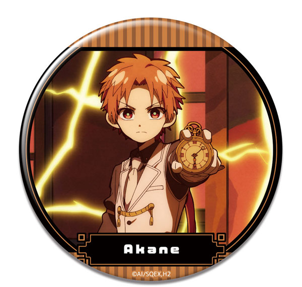 License Agent TV Anime "Jibaku Shounen Hanako-kun 2" Tin Badge Design 15 (Akane Aoi (Clock Keeper) /D) รูปภาพ 1