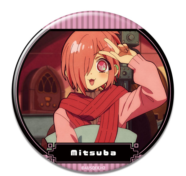 License Agent TV Anime "Jibaku Shounen Hanako-kun 2" Tin Badge Design 16 (Mitsuba /A) รูปภาพ 1