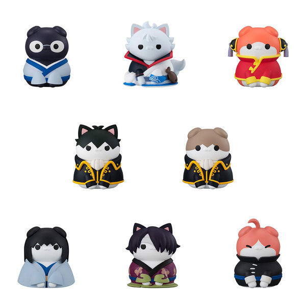 MegaHouse MEGA CAT PROJECT Gintama Nyantama NyanNyan Icchauze Konoyarou Hen 8Pack BOX