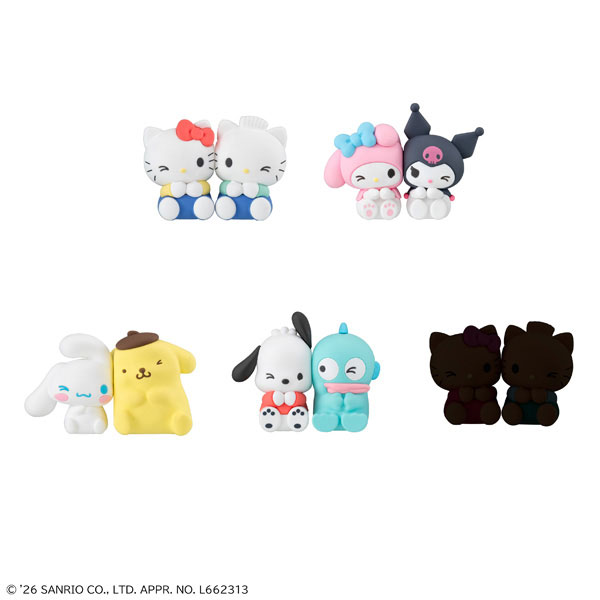 MegaHouse Pita Cute Sanrio Characters 4Pack BOX รูปภาพ 1