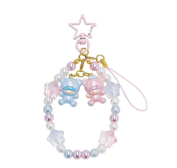 TCP Little Twin Stars Phone Strap Puff Poff รูปภาพ 1