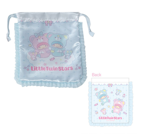 TCP Little Twin Stars Frill Drawstring Bag Puff Poff รูปภาพ 1