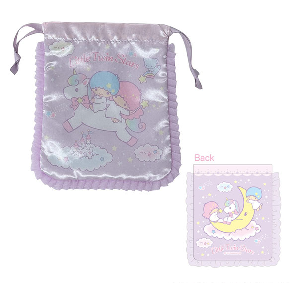 TCP Little Twin Stars Frill Drawstring Bag Unicorn Bild 1