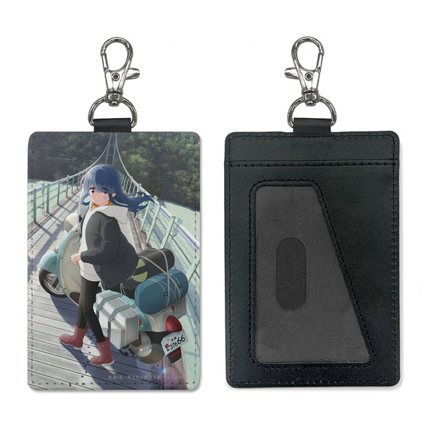 COSPA "Yuru Camp SEASON3" Rin Shima with Bike Pass Case (w/Swivel Snap Hook) รูปภาพ 1